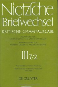 Friedrich Nietzsche Briefwechsel Kritische Gesamtausgabe (German Edition) (v. 7)