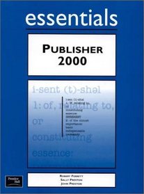 Publisher 2000 Essentials and CD