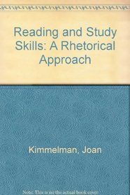 Reading and Study Skills: A Rhetorical Approach
