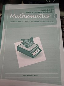 Pre-GED Skill Workbooks Mathematics 1