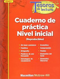 Tesoros de lectura, A Spanish Reading/Language Arts Program, Grade 1, Approaching Reproducibles
