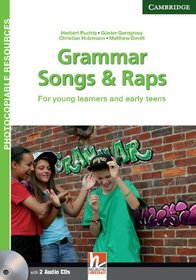 Grammar Songs and Raps Teacher's Book with Audio CDs (2): For Young Learners and Early Teens (Helbling Photocopiable Resources)