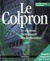 Le Colpron: le nouveau dictionnaire des anglicismes