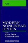 Part 1, Modern Nonlinear Optics