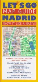 Let's Go Map Guide Madrid (Let's Go Map Guides)