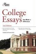 College Essays That Made a Difference, 2nd Edition (College Admissions Guides)