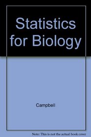 Statistics for Biology