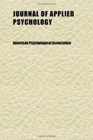 Journal of Applied Psychology (Volume 2)