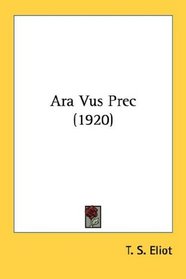 Ara Vus Prec (1920)