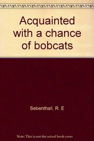 Acquainted with a chance of bobcats
