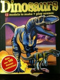 Dinosaurs, 11 Models to Make + Play Scenes