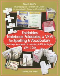 Foldables, Notebook Foldables, & VKVs for Spelling & Vocabulary 4th -12th