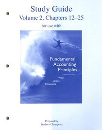 Study Guide Vol 2 to accompany FAP Volume 2 (CH 12-25)