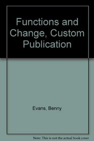 Functions and Change, Custom Publication