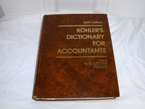 Kohler's Dictionary for Accountants (Prentice-Hall series in accounting)