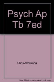 Advanced Placement Test Bank to accompany Psychology Seventh Edition