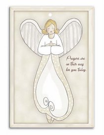 Prayers for You Angel Mini Plaque