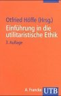 Einfuhrung in die Ethik (Uni-Taschenbucher) (German Edition)