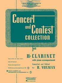 Concert and Contest Collection for Bb Clarinet - Book/CD Pack (Rubank Book/CD)