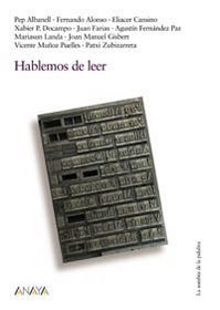 Hablemos de leer/ Let's Talk about Reading (Spanish Edition)