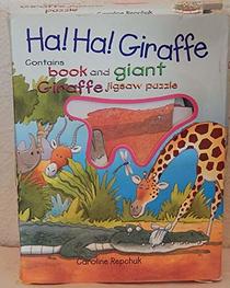 Ha! Ha! Giraffe/Monkey/Old Macdonald (3 pc Book & Puzzle Set)