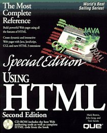 Using Html: Special Edition (Special Edition Using)
