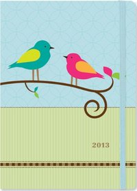 2013 Bird Song Compact Engagement Calendar (16-month Weekly Planner)