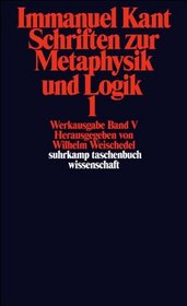 Schriften Zur Metaphysik Und Tl.1