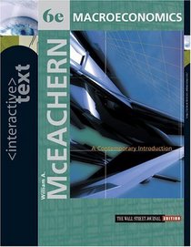 Interactive Text, Macroeconomics : A Contemporary Introduction with Access Card and InfoTrac College Edition