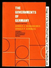 The Governments of Germany (The Crowell Comparative Government Series)