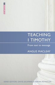 Teaching 1 Timothy: From text to message