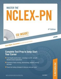 Master the NCLEX-PN (w/CD) 4th Edition (Master the Nclex- Pn Certification Exams)