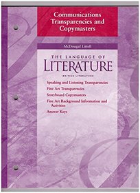Communications Transparencies and Copymasters (The Langauge of Literature British Literature)