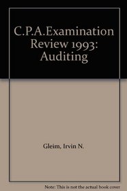C.P.A.Examination Review 1993: Auditing