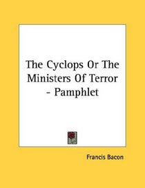 The Cyclops Or The Ministers Of Terror - Pamphlet