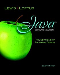Java Software Solutions: Foundations of Program Design (7th Edition) (MyprogrammingLab)