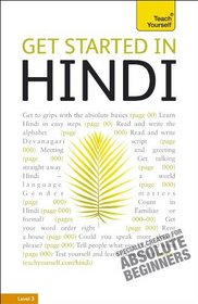 Get Started in Hindi with Two Audio CDs: A Teach Yourself Guide (Teach Yourself Language)