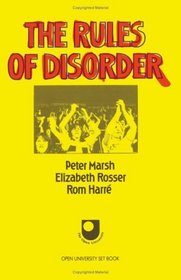 The Rules of Disorder (Social Worlds of Childhood)