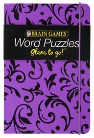 Brain Games Glam to Go! Word Puzzles (purple cover)