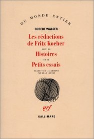 Les rdactions de Fritz Kocher