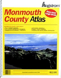 Hagstrom Monmouth County Atlas: Easy Read Large Scale