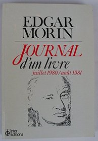 Journal d'un livre: Juillet 1980-aout 1981 (French Edition)