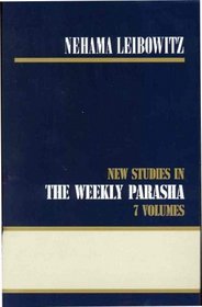 Nehama Leibowitz: New Studies in the Weekly Parasha (7 volume set)