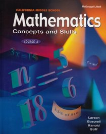 Mathematics: Concepts and Skills Course 2