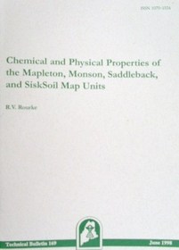 Chemical and physical properties of the Mapleton , Saddleback and Sisk soil map units in Maine