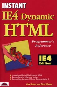 Instant IE4 Dynamic HTML Programmer's Reference