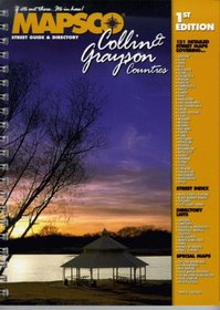 Collin & Grayson Counties Street Map Guide and Directory