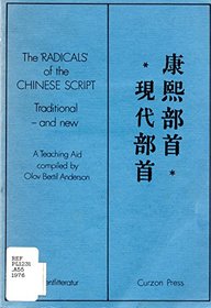 Radicals Of The Chinese Script