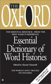 Oxford Essential Dictionary of Word Histories