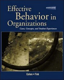Effect Behavior in Organizations